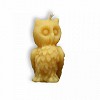 Beeswax Owl Candle