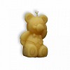 Beeswax Teddy Candle
