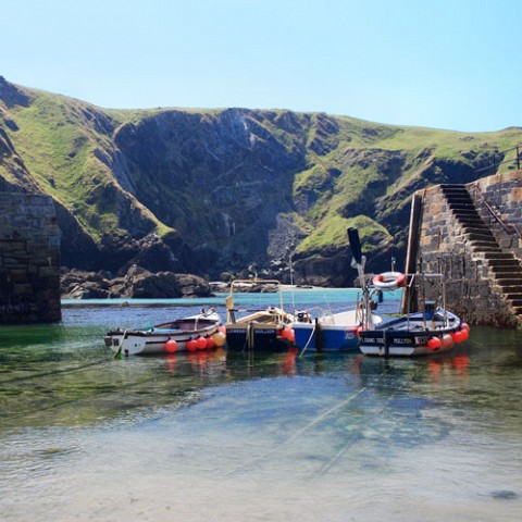 Mullion Harbour Boats