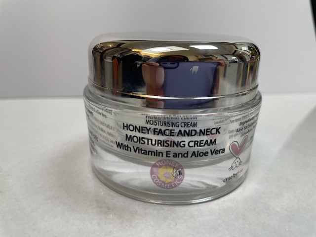 Honey Face and Neck Cream with Vitamin E & Aloe Vera Honey Cosmetics