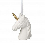Unicorn Head Hanging Figurine Ornament