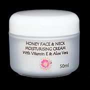 Honey Face and Neck Cream with Vitamin E & Aloe Vera