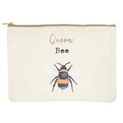 QUEEN BEE MAKEUP POUCH