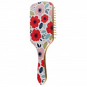 Poppy Fields Bamboo Large Hair Brush