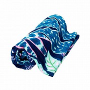 Sass & Belle Variegated Leaves Beach Towel