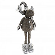 Silver Grey Standing Reindeer