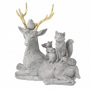 Sitting With Friends Reindeer Ornaments